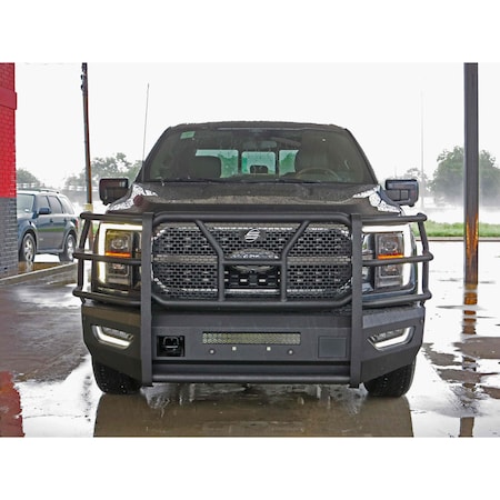 Steelcraft Automotive 21C F150 Elevation Front Bumper Fine Texture Black 60-11430CC